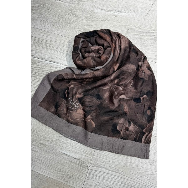 Dijital Bambu Pamuklu Şal 019V